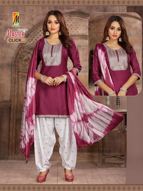 Master Click Patiyala Kurti With Bottom Dupatta Collection